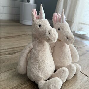Jellycat Cream Unicorn Stuffed Animal ( sold separately)
